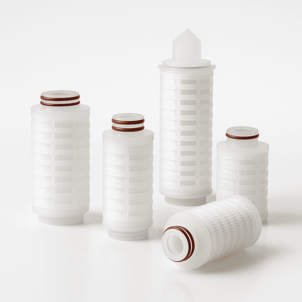 Hydrophilic PTFE Junior Filter Cartridge - Single Layer Pre-Filter with Integrity Test
