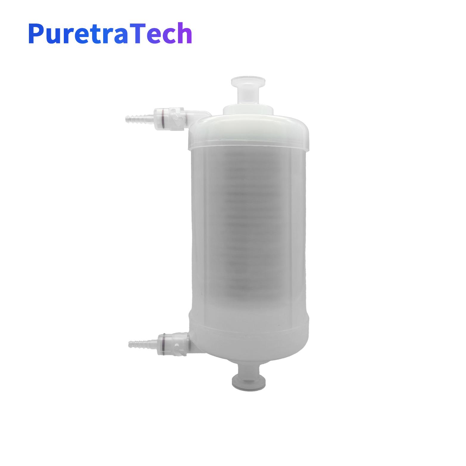 Sterilzing Capsule filters Hydrophobic PTFE membrane