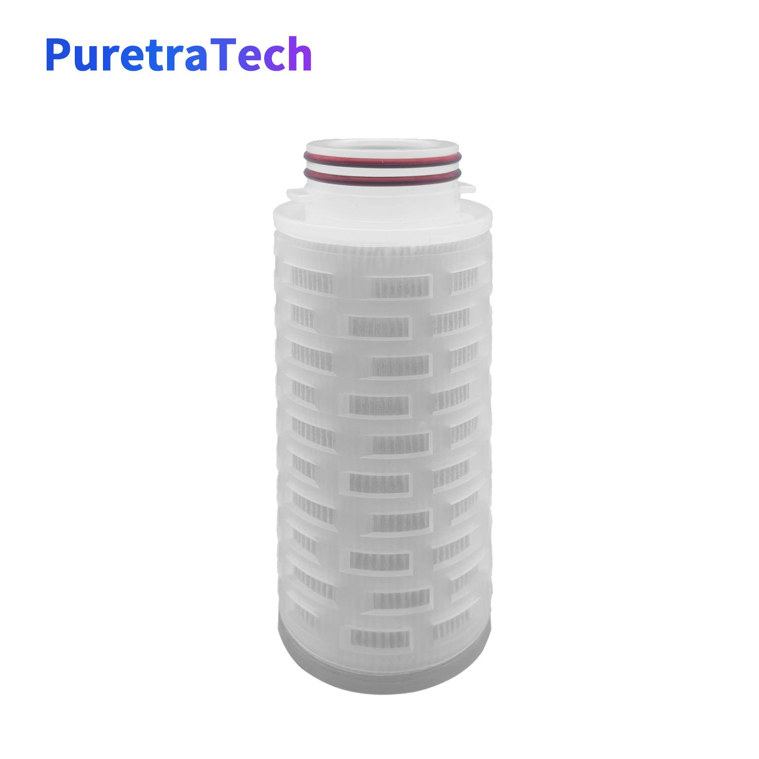 Pleated Cartridge filters  Hydrophilic PTFE membrane