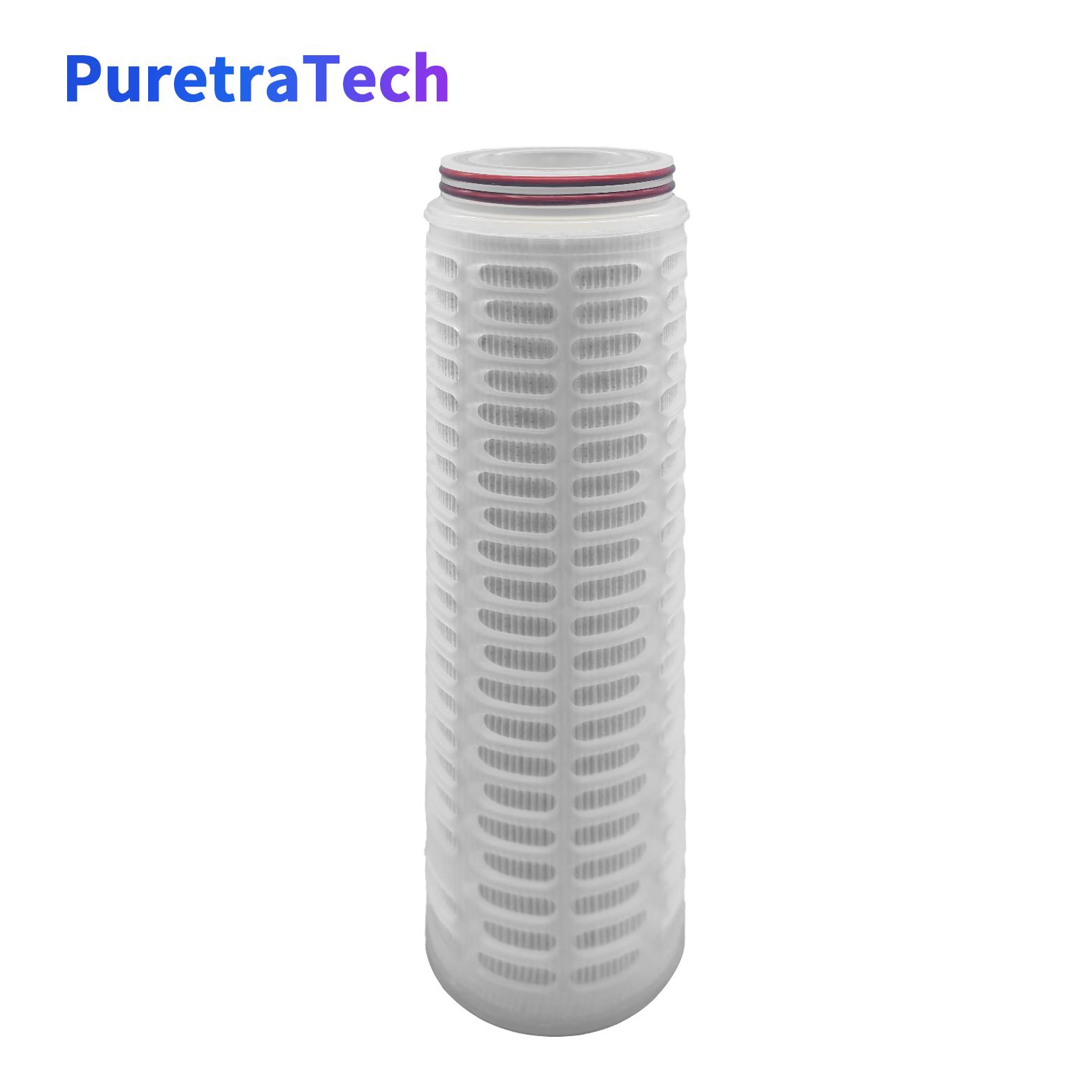 Pleated Cartridge filters  Absolute polypropylene membrane