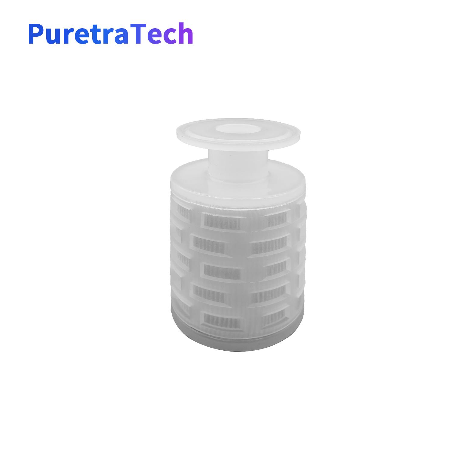 Bio-burden Reduction Junior Cartridge filters  Hydrophobic PTFE membrane