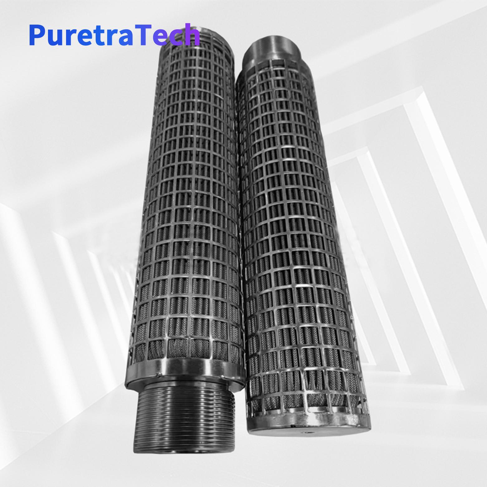 High-Temperature Gas Sintered Mesh Filter Cartridge