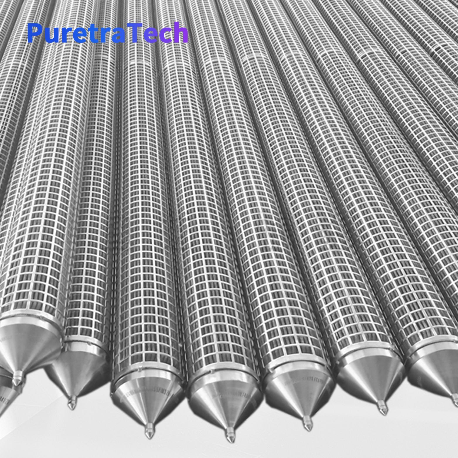 Perforated Plate Composite  Sintered Mesh Filter Cartridge