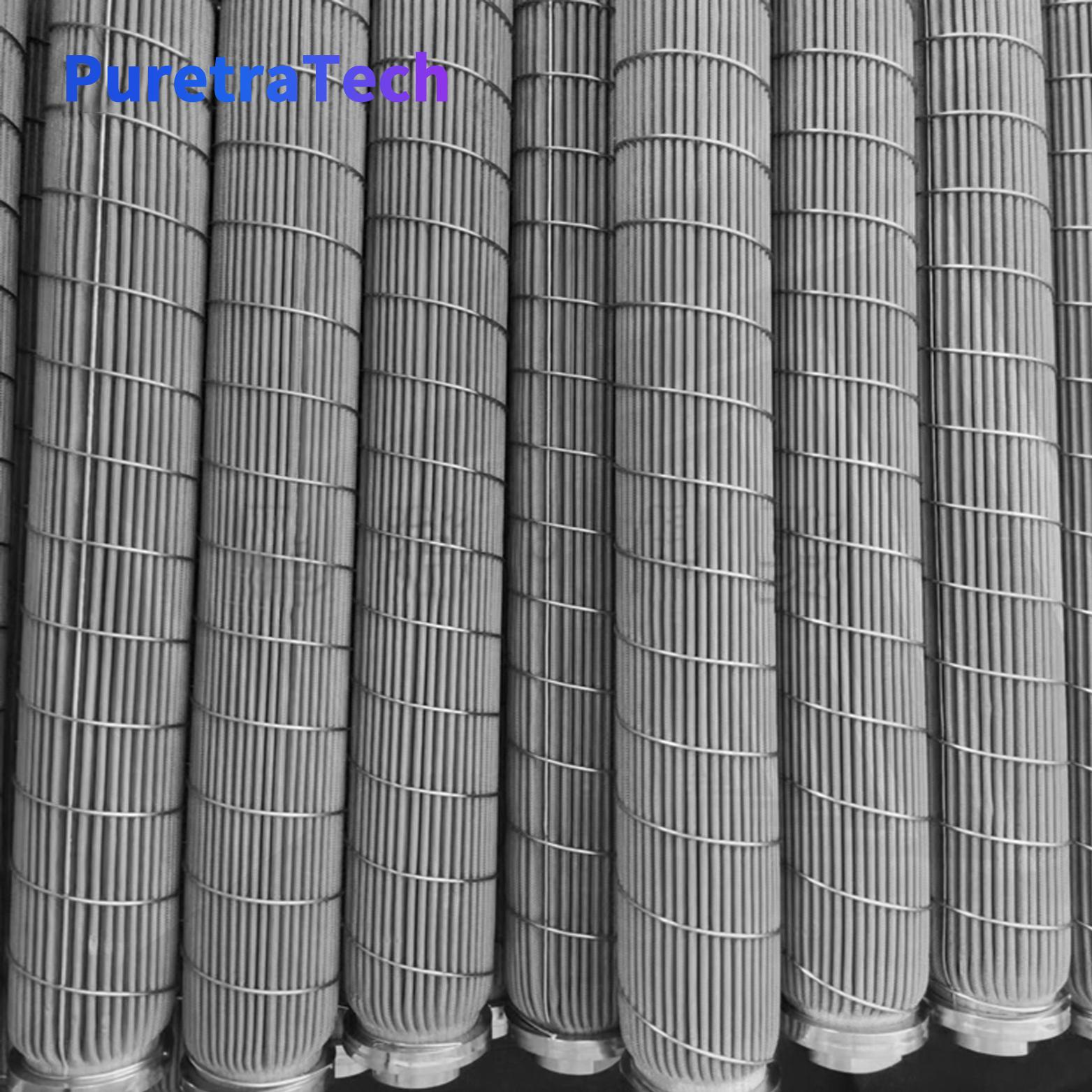 Melt Pipeline Metal Sintered Mesh Filter Cartridge