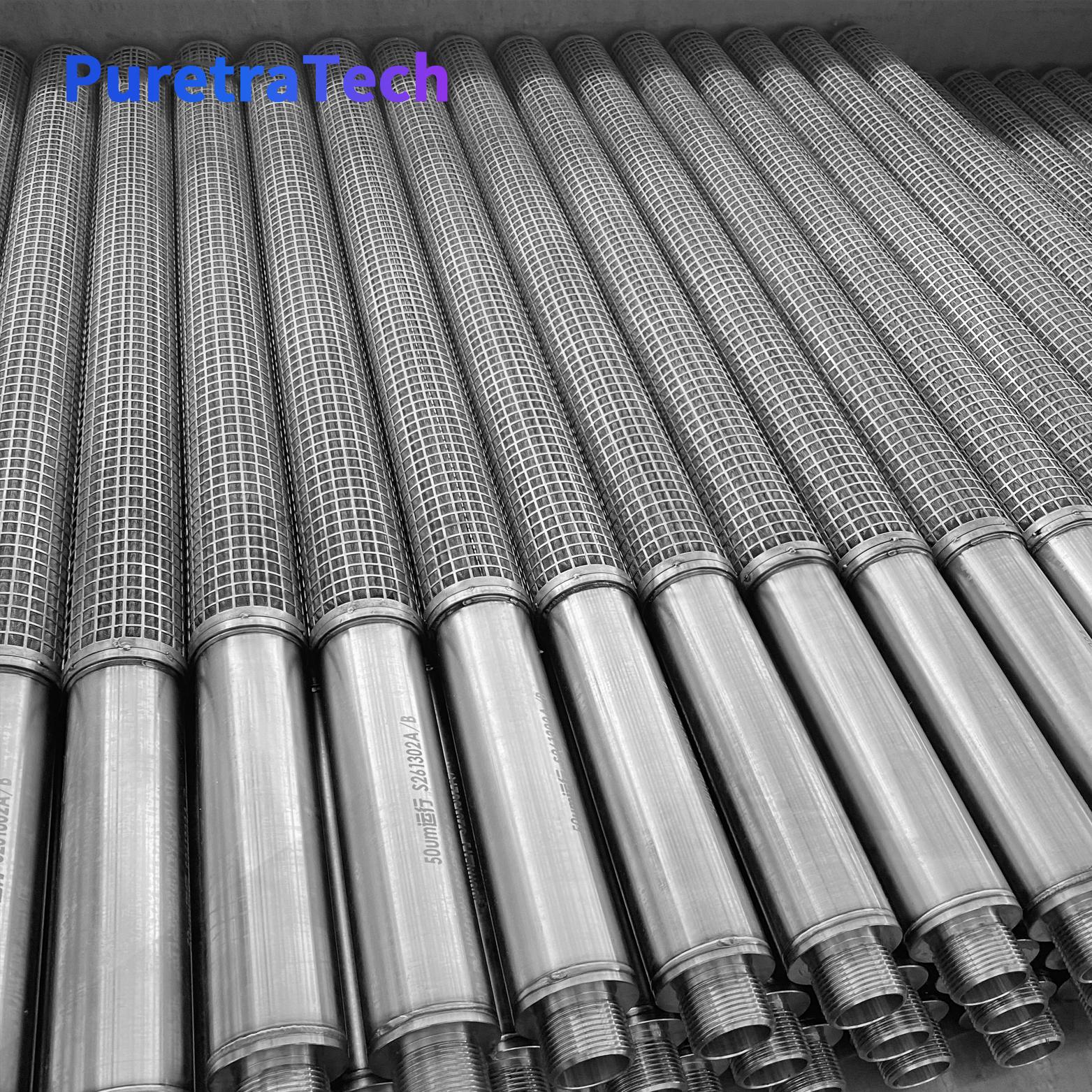 Metal Sintered Felt Melt Filter Cartridge