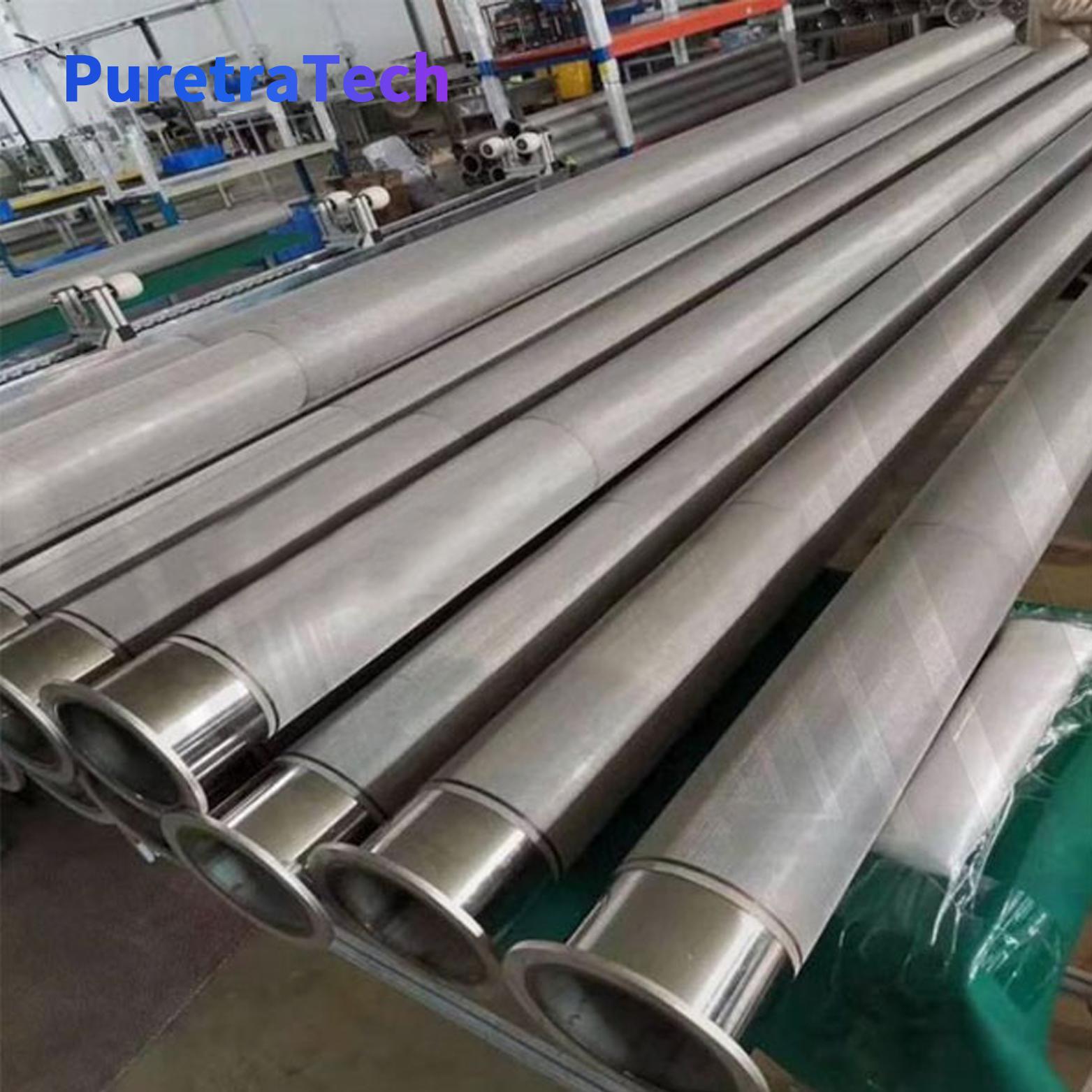 High Pressure Backwash High Temperature Dust Removal Metal Filter Cartridge