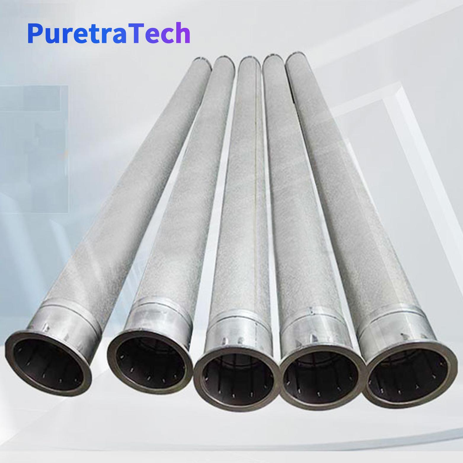 High Temperature Flue Gas Dust Removal Metal Filter Cartridge